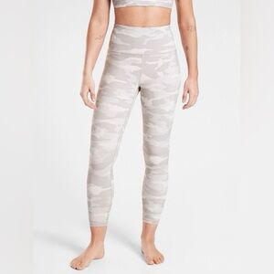 Athleta White Camo Leggings size S